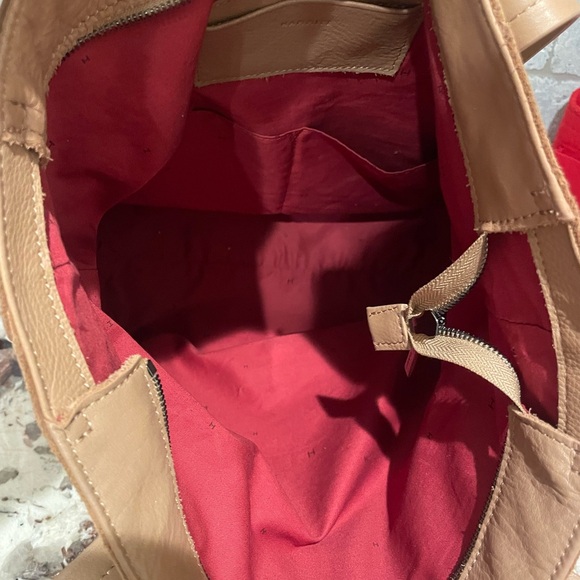 EUC Hammitt Addie Tote in Biscotti with Gunmetal Hardware - Picture 2 of 8